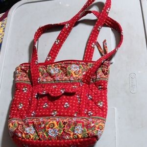 Vera Bradley Red Floral Women's Bag